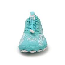 1 Paar Damen Aqua Socken/Wasserschuhe für Strand, Schwimmen, Outdoor-Aktivitäten, rutschfeste weiche Gummisohle, schnelltrocknend, leicht, geeignet für Schnorcheln, Fluss-Trekking, Angeln, Kajakfahren, Indoor-Fitness, Yoga, Gewichtheben