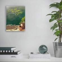 Framed  1pc, "Call Me By Your Name" Movie Poster, Frame Canvas Wall Art, Aesthetic Print For Bedroom, 'S Room, Living Room Decor, Artistic Oil Painting Canvas Wall Decoration - Framed - View 4