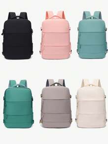 Mochila feminina, mochila de viagem de grande capacidade feminina, mochila para deslocamento e aula, bolsa de computador da moda, bolsa de bagagem para viagens de negócios de curta distância