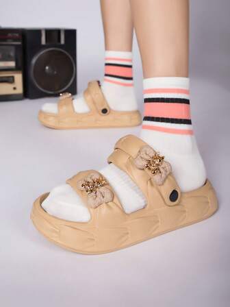 2024 New Durable Anti-Slip Ultra-Soft & Ultra-Light High Elastic EVA Women Outdoor Casual Slippers