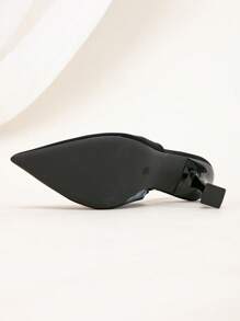 Women's Fashion Versatile Pointed Toe High Heel Sandals With Ankle Strap