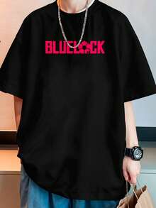 Shirt T-Shirt Streetwear Blue Lock Hyoma Chigiri Anime Player Speed Dribbling Football 7137 - 黑色 - 查看 5