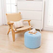 Taburete otomano de espuma de apoyo moderno otomano de apoyo para pies, otomano, 18 x 14 pulgadas