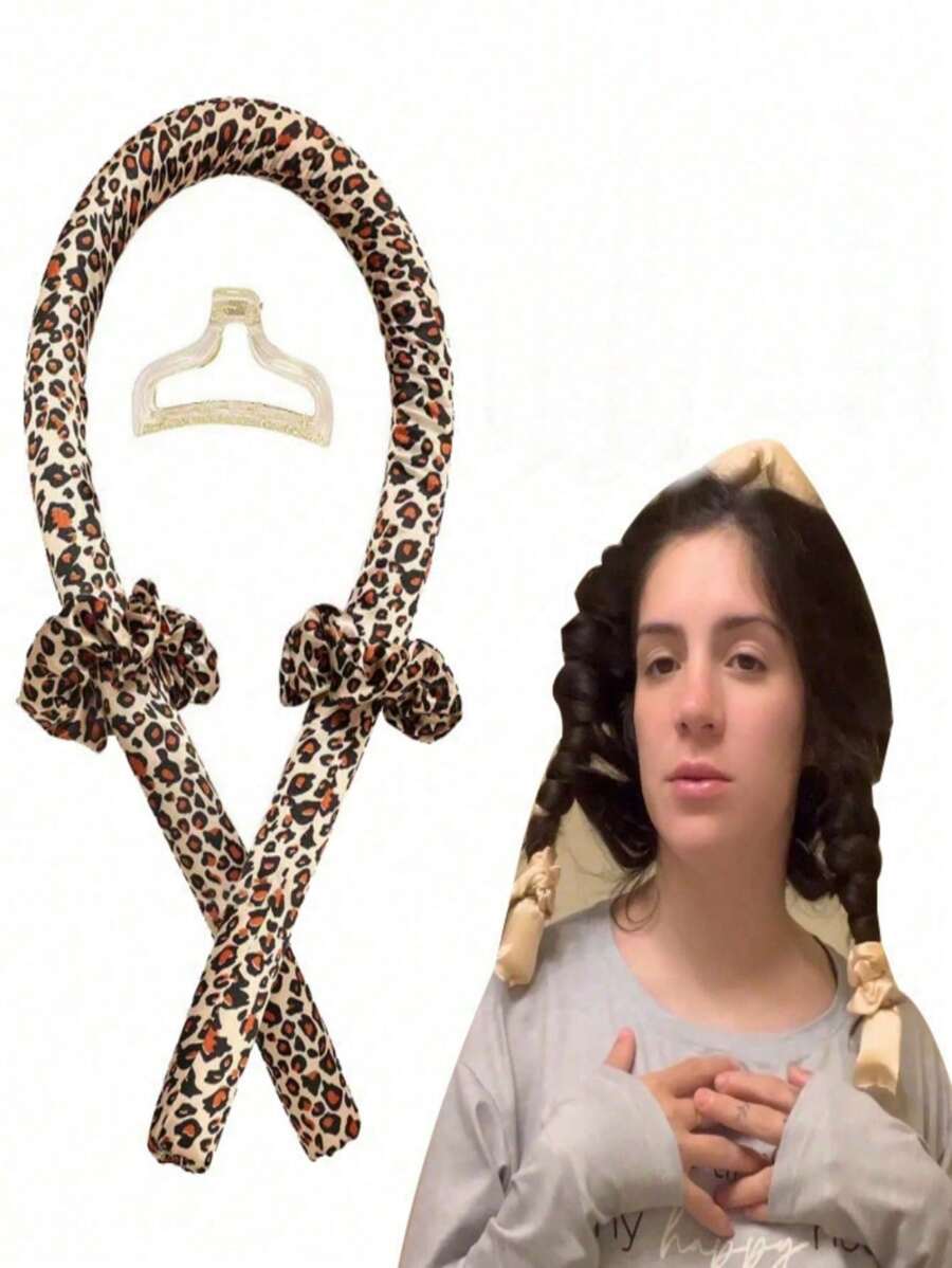 3件/4件/5件/6件免热卷发棒+发圈套装、卷发造型滚筒、Slouchy Sleep 泡沫海绵卷发器、大波浪发圈套装、免热卷发棒、编织工具、泡沫海绵卷发管、免热卷发工具、美发工具