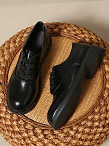 Women's Lace-Up Oxford Vintage Leather Shoes