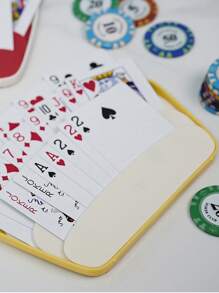 Portable Poker Card Holder - Hands-Free Device / Stable & Anti-Slip Design / Friendly For Small Hands / Essential For Travel & Family Games