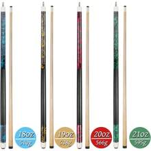 LOTKEY Pool Stick Pool Cue 58'' 21 Oz Cue Sticks With Extra 2 Pool Chalks Solid Wood Pool Sticks Durable For Professional Billiard Players - 4Pieces - View 6