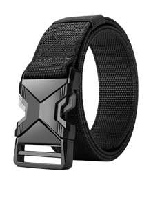 1pc New Tactical Waist Belt, Quick Release Casual And Practical Belt, Multi-Functional Nylon Waist Belt For Outdoor Climbing & Training