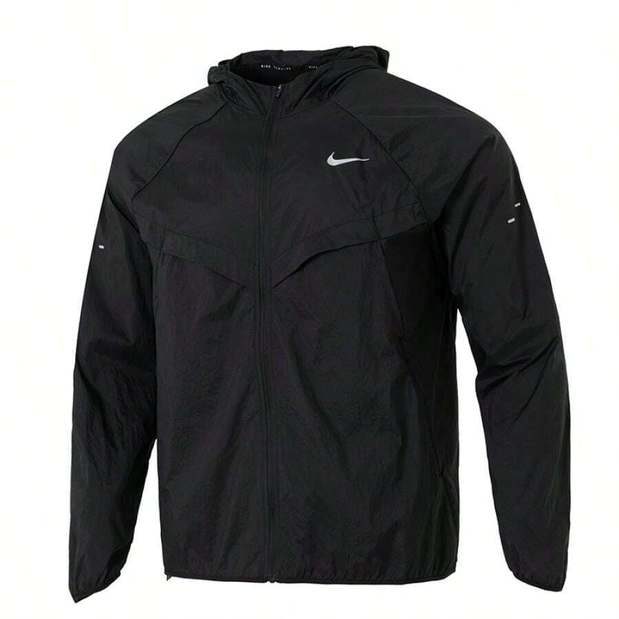 Nike AS M NK UV RPL STRIDE JACKET Men's Sportswear Outdoor Running Fitness Training Jacket Casual Jacket HV4549-010 - Black - View 1