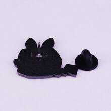 Cute BMO Game Console Badge Cartoon Fun Mix And Match Brooch - Silver - View 2