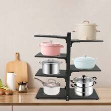 HaroldDol Pot Racks - Zwart - Bekijken 7