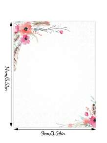 Personalized Custom Greeting Cards Wedding Invitations - Create Your Own Card By Adding Text, Photos Or Design. Can Be Customized As A Folded Birthday Card Thank You Card, Wedding Invitation Card, As A Gift For Her/Him, Family, Friends, Students, Workers, Customers, For Anniversary, Graduation, Wedding, Business/Work/Office.,Back To School,School Supplies - Multicolor - View 2