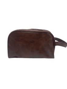 Portable Travel Toiletry Organizer Bag Men Clutch Bag Handbag Wristlet Bag Purses Anti Theft Bag Carry On College Dorm Essentials Pu Leather Holiday Essentials Business Fall Stuff Anti-Theft Lightweight Gift Christmas Gifts For Men Bags Summer Brown Bag School The Sporty Life Men Wallet Vacation Bag Pack Handbags Spring Vintage Mini Bag Small Bag Pillow Bag Men