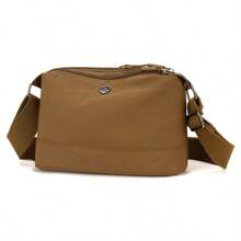 Bolso bandolera impermeable de nailon multicapa para mujer, bolsos de mano de gran capacidad, bolsos casuales de mujer con asa de hombro tipo almohada - Verde - Ver 4