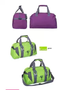 Bolsa grande de gimnasio/yoga para hombres y mujeres, bolsa de deporte para accesorios de fitness, bolsa de tote casual para viajes cortos