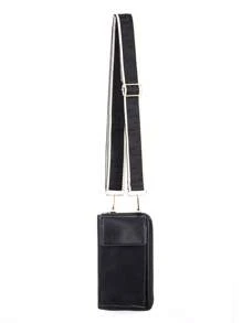 1pc Versatile Adjustable Shoulder Strap Maze Pattern Minimalist Shoulder Bag Accessory, Travel Replacement