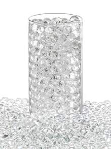 100,000pcs 7-8mm Gel Balls, Absorbent Water Beads Suitable For Vase Fillers, Christmas Decor, Wedding Center Pieces, Birthday Decoration, Floating Candles, Planting, Floral Displays, Gifts