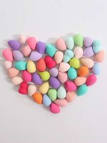 Super Soft Makeup Sponges, Multi-Color, Damp Or Dry Use, Finely Textured, Non-Absorbing Cosmetic Makeup Sponge