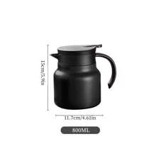 1pc Household Ceramic Vacuum-Sealed Tea Pot, Large Capacity For Old White Tea, Mandarin Peel, Pu'er Infusion