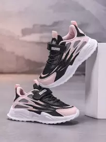 Zapatillas deportivas para correr de niñas adolescentes, tenis casuales transpirables de malla