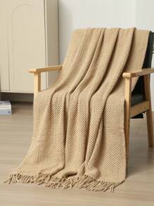 Mesh Scarf Khaki