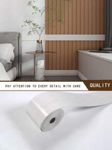 1pc 5 Meters Long Self-Adhesive 3d Three-Dimensional Waistline Ceiling Decorative Strip Wall Stickers Border Waterproof Skirting TV Background Frame Room Decor Home Decor Wall Decor Bathroom Decor Bedroom Decor Room Decoration Stuff Living Room Decor House Decor Home Decor Living Room Wall Art Wall Paper Wallpaper Kitchen Accessories Kitchen Kitchen Items Kitchen Decor Floor Tiles Flooring Floor Tiles Self Adhesive Floor Tiles Peel Stick