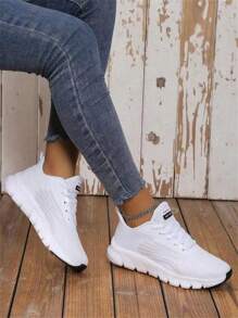 Tênis Femininos Plataforma para Caminhada Alívio da Dor, Calçado Casual de Trabalho, Ortopédico, Antiderrapante, Tênis Esportivo com Cunha, Bico Redondo, Fivela, Calçado de Trabalho Respirável, Casual Monocromático, Mocassins Planos Leves e Confortáveis, Slip-on para Primavera/Outono, Tênis Casuais com Cadarço Estiloso e na Moda, Sapatos Pretos Confortáveis e Versáteis Adequados para Viagem, Caminhada, Transporte e Lazer Escolar