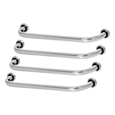 Kit 4 Barras Alças Suporte De Apoio 60cm Idoso E Deficiente