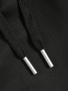 Pantalones largos negros de trabajo para hombres con bolsillos con solapa, cordón ajustable en la cintura y pierna recta, un regalo perfecto para esposos, novios, ropa informal versátil para todas las estaciones.