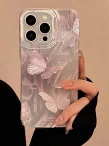 蝴蝶彩绘防摔羽毛手机壳，兼容 16/ 15 XR/7/8，兼容 15 Pro Max/12 Pro Max/13 Pro Max/14 Pro Max，13 14 11 12 P14 女款 P11 软壳 P12 防摔 XS。 XR/78P.78GES2，13/15，兼容红米系列，S24 A03s，A03 Core，A04，A12，A13，A14，A21s，A22，A23，A24，A32，A33，A34，A5，A51，A52，A53，A54，A71，A72，A73，S20 FE，S21，S22 Plus，兼容红米系列，兼容红米9，兼容红米9A，S25 A35 A56 - 彩色 - 查看 1