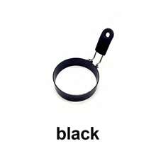 1pc Thickened Stainless Steel Non-Stick Round Egg Ring, Household Kitchen Small Hamburger Patty Mold