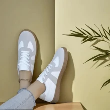New Fashion Versatile Sports Shoes For Women - Grey - View 2