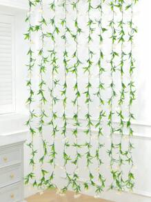1PC 95 Inch(L) Simulation Flower Vine Home Spring Door Wall Balcony Outdoor Garden Fence Green Plant Beautiful Decoration Gifts Birthday Graduation