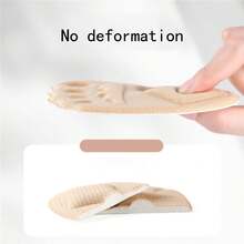7pcs/Set (2pcs Forefoot Pads + 5pcs Heel Grips) Adjustable Anti-Pain Anti-Slip Anti-Drop Heel Adhesive Pads For High Heels & Sports Shoes, Thickened Foam Heel Grips