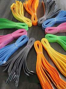 30/50 piezas Bandas elásticas coloridas con botón ajustable - Lona, aptas para almacenamiento de ropa, ahorro de espacio en equipaje, organización de cajones y armarios, sujeción de sábanas, percheros