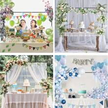 Soporte de varilla ajustable con abrazaderas para colocar sobre la mesa, kit de marco para arcos de globos para decoración de fiestas, bodas, baby shower, verano, regreso a la escuela y decoración de habitaciones