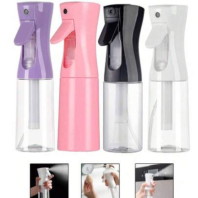 1个多功能泵式喷雾瓶，200毫升超细喷雾器，化妆品喷雾瓶，园艺喷雾瓶，发胶喷雾瓶，喷雾器，家居小帮手，小巧坚固。适用于家居、办公室和户外。便携式家居浴室装饰，秋季装饰，返校季