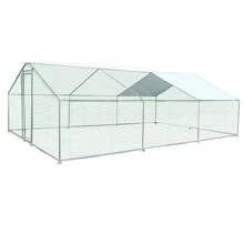 20 X 10ft Large Metal Hen Run House Walk-In Poultry Cage Enclosure