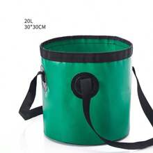 Collapsible Bucket, 5 Gallon Portable Folding Water Container For Travelling, Camping, Hiking, Fishing, Gardening