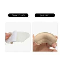 5 Pairs Anti-Slip Shoe Cushions (2 Forefoot Pads + 3 Heel Grips), Soft Foam Material For High Heels & Sneakers, Adjustable Size For Loose Shoes