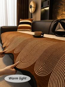 1PC Special-Shaped Leather Sofa Cushion Room Decoration Bedroom Light Luxury Senior Sense Four Seasons General Non-Slip Sofa Cover Can Be Washed Suitable For Living Room Bedroom Office Room Decoration Pet Anti-Dirty Sofa Cushion Couch Cover Sofa Covers Living Room Decor