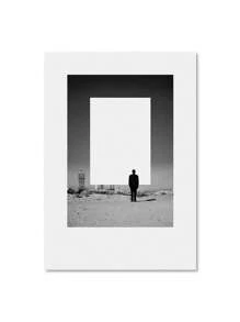 Nordic Figure Wall Art Canvas Painting Humorous Posture Poster And Prints Modern Wall Colorful Picture For Living Room Decor