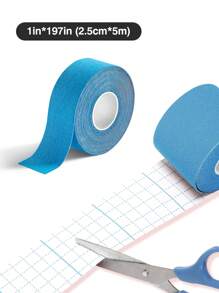Cofoe 5m Roll Face Lifting Tape, Breathable Elastic Beauty Tape, Gentle Skin Friendly Shaping Strip For Daily Facial Care - Multicolor - View 11