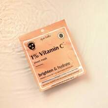 Que Bella 1% Vitamin C Sheet Mask - 0.63 Fl Oz - 1 - View 4