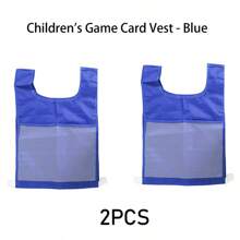BELLKIDS 1 pieza Chaleco de entrenamiento para niños, 4 colores, chaleco de práctica, chaleco con bolsillo insertable para juegos, bata de entrenamiento, bata de educación física, chaleco de competición de equipo para niños, herramienta de juego cognitivo, ayuda didáctica, aprendizaje interactivo, para el hogar, el aula, al aire libre, juegos de fiesta, de vuelta a la escuela - Multicolor - Ver 17