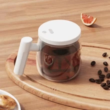 Taza De Agitación Automática Taza De Café Mezclar Café 400ml,Taza de autoagitación, Taza de café eléctrica con diseño de marcas de escala