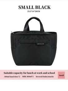 1 szt. 10L Duża pojemność izolowana torba na lunch, wodoodporna przenośna duża pojemność izolowana torba, College Foil przenośna izolowana torba na lunch, izolowana torba na lunch, podróż piknik na zewnątrz szkoła praca kemping biuro dziewczyny chłopcy studenci podróż niezbędne, artykuły szkolne podstawowe artykuły do college'u, zewnętrzny pakiet chłodzący, świąteczna torba na lunch, powrót do szkoły