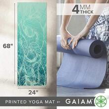 Alfombrilla de yoga con estampado antideslizante para todo tipo de yoga, pilates y ejercicios de piso - Susurro giratorio - Ver 3