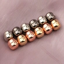 1 Paar/4 Paar Premium unsichtbare Perlenbrosche mit Magnetverschluss für Frauen - magnetischer Sommerkragen-Rutschfester Verschlusspin zum Befestigen von Kleidung und Outfit-Verbesserung