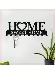 1 Pc Metal Hook Keychain Rack, Suitable For Front Door, Kitchen, Store, Office, Car, Vintage Decor,For Jewelry Making Crocheting Crafts Arts Backpack Decor,Luxury Handbag Accessory,Valentine's Day,Fashion Jewelry Accessories,Couples Birthday & Holiday Gifts,Suitable For Bag Charm Car Keys